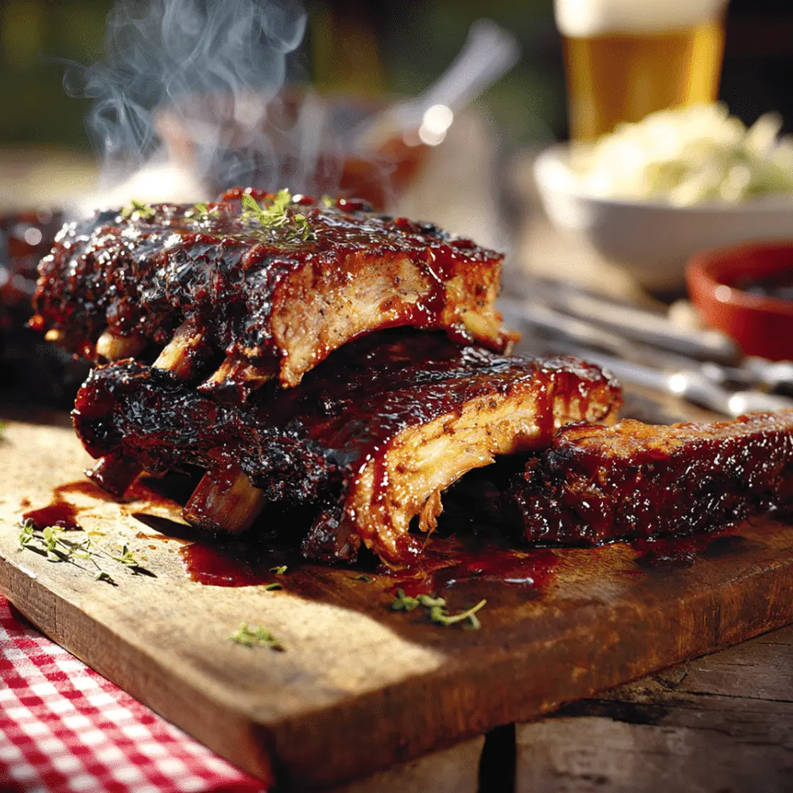 BBQ Beef Ribs – Tender, Glazed & Fall-Off-the-Bone