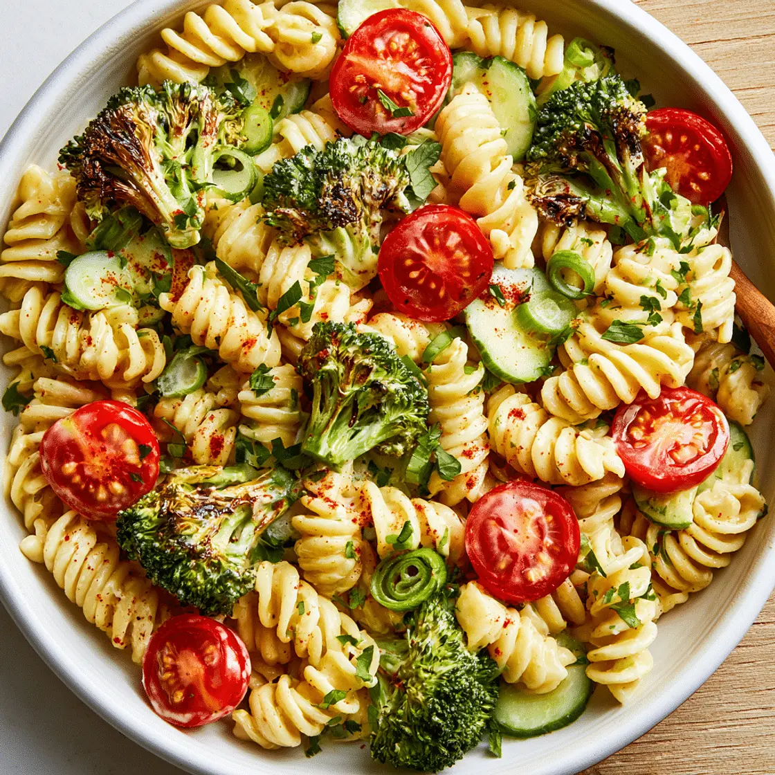 Creamy Broccoli Pasta Salad (Make-Ahead Ready)