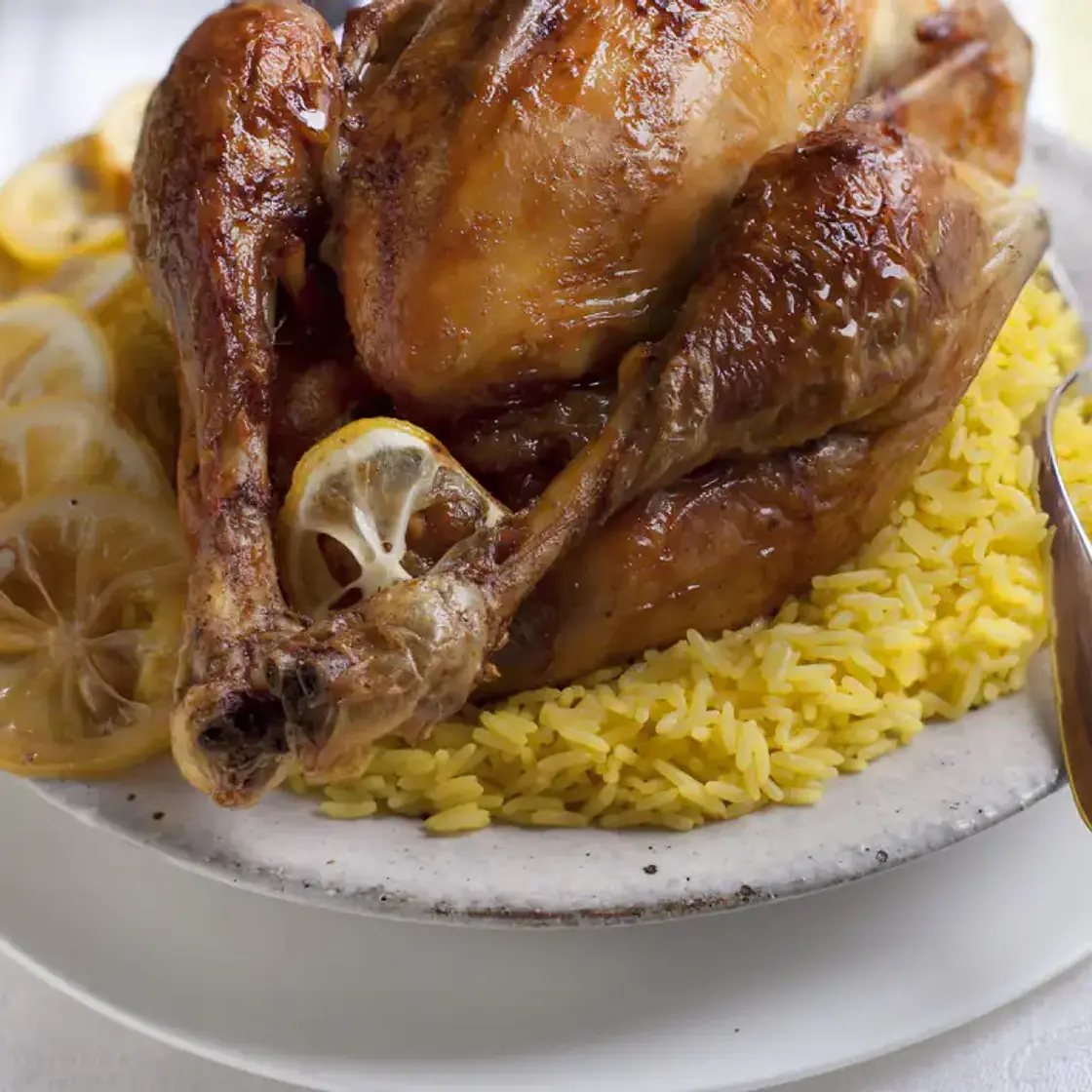 Poulet rôti au citron