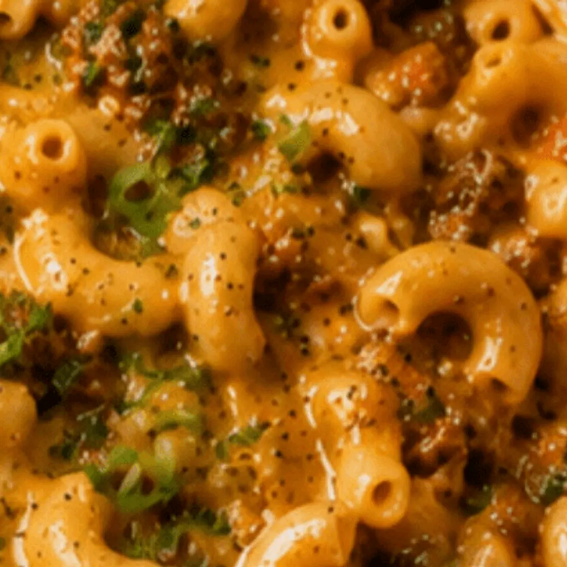 Elevated Chili Mac (Hamburger Helper) Pasta