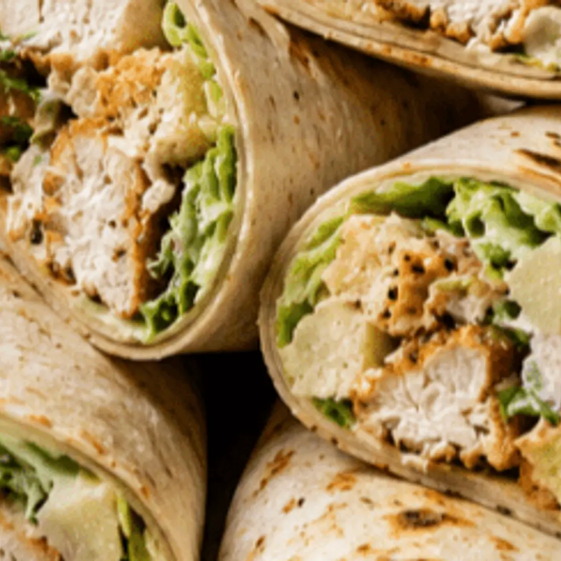 Chicken Caesar Wraps