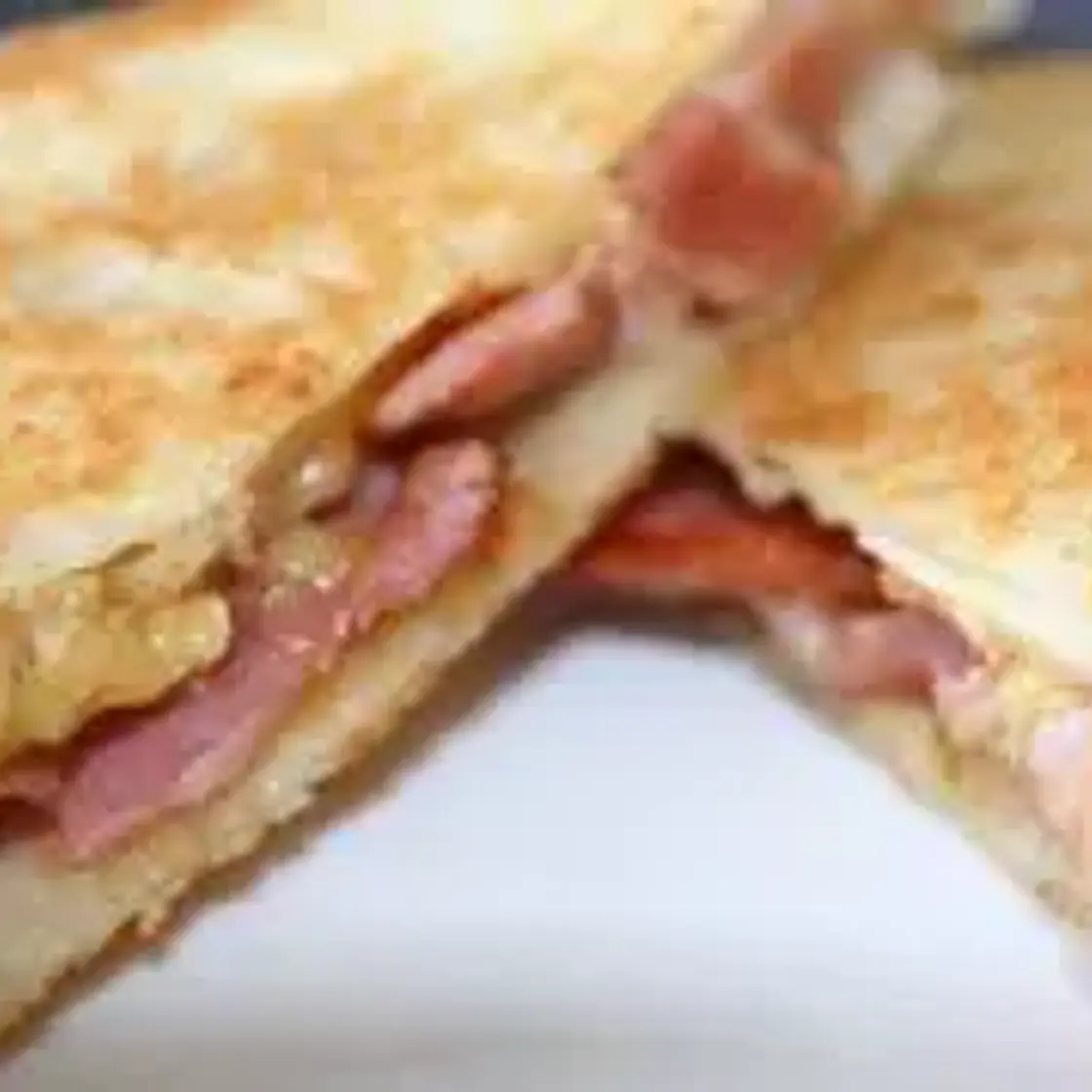 Elvis' Fried Peanut Butter and Banana Sandwich with Bacon