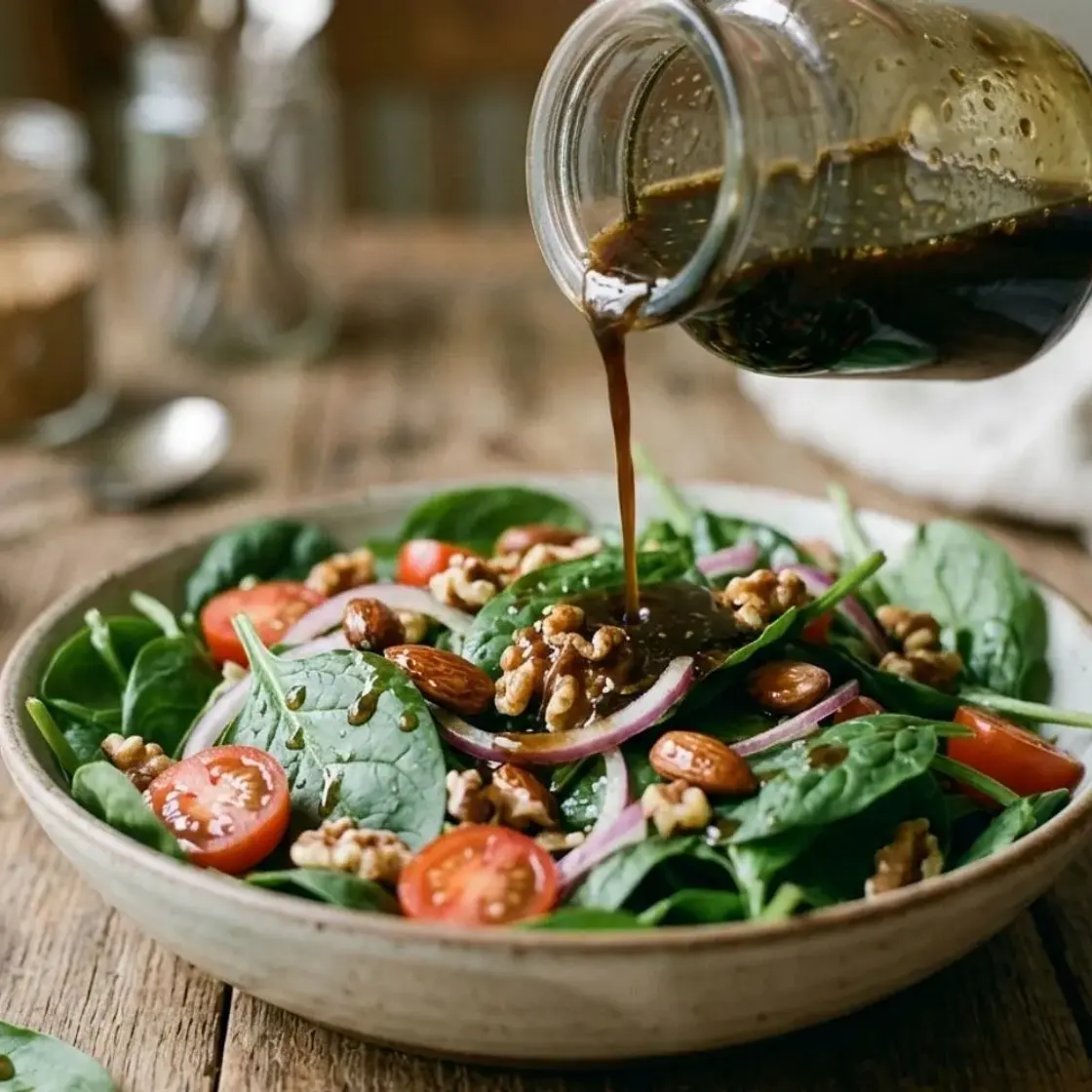 Vegan Balsamic Vinaigrette Recipe! Easy, Creamy & Oil-Free Recipe