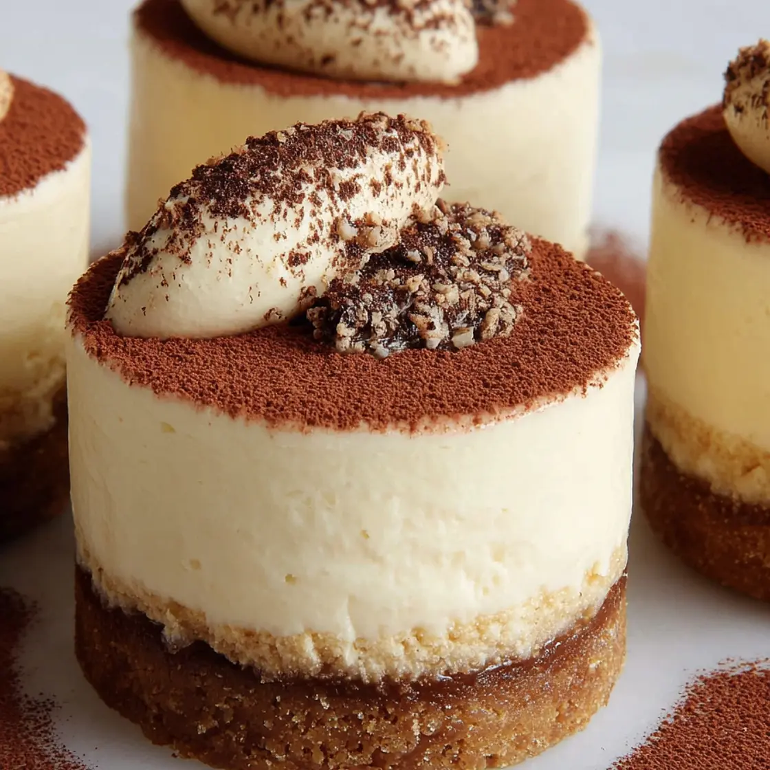 Mini Tiramisu Cheesecake Recipe