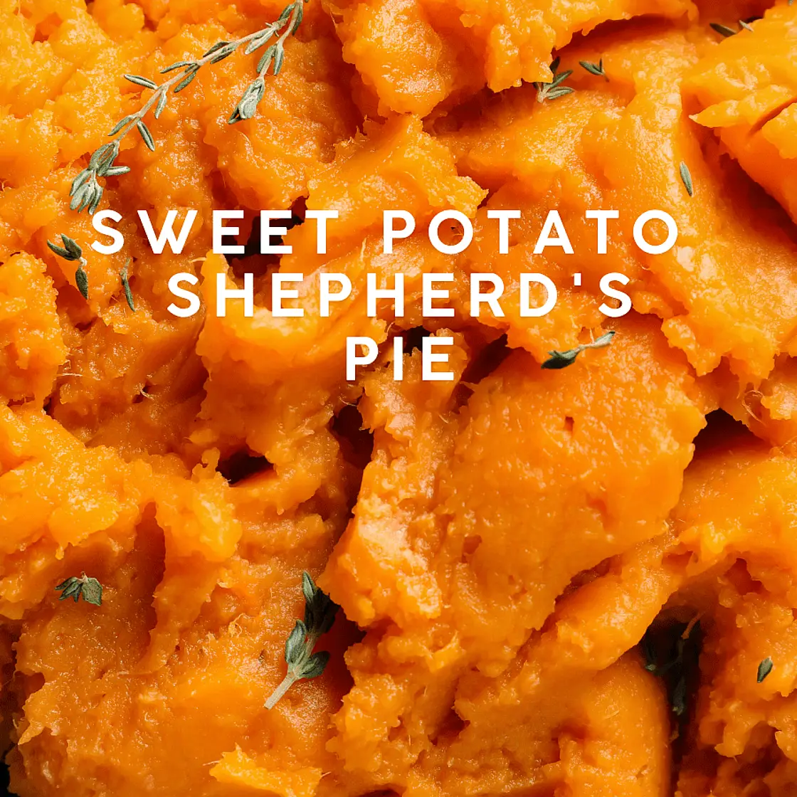 Sweet Potato Shepherd's Pie