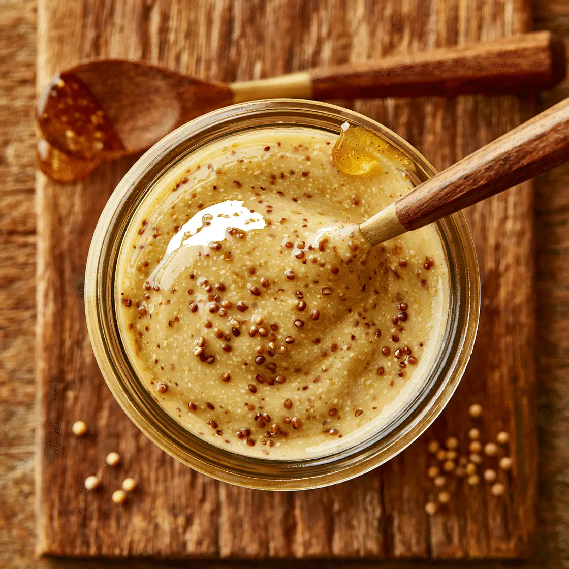 Agave Dijon Mustard Sauce (3 Ingredients, 5 Min)