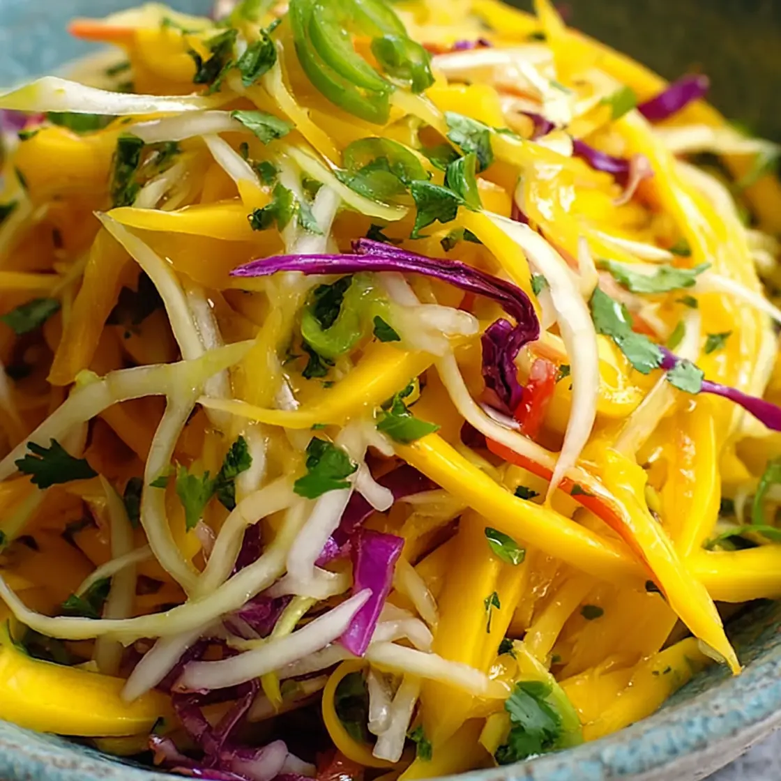 Quick and Easy Mango Slaw Recipe