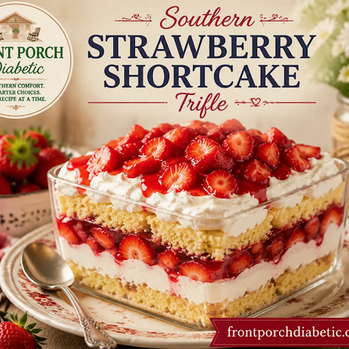 Southern Strawberry Shortcake Trifle
