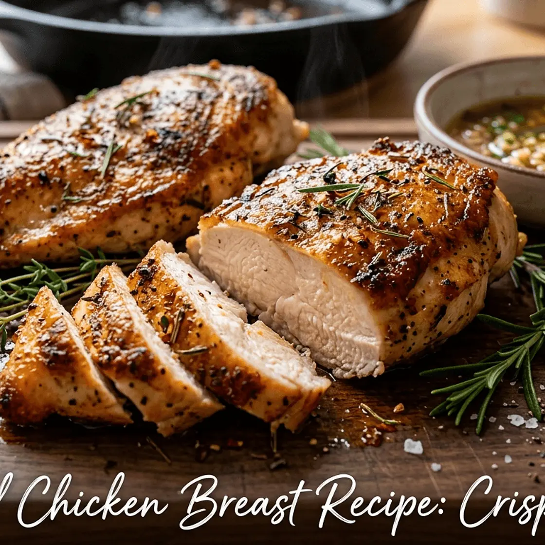 Easy Pan-Fried Chicken Breast Recipe (Crispy & Juicy