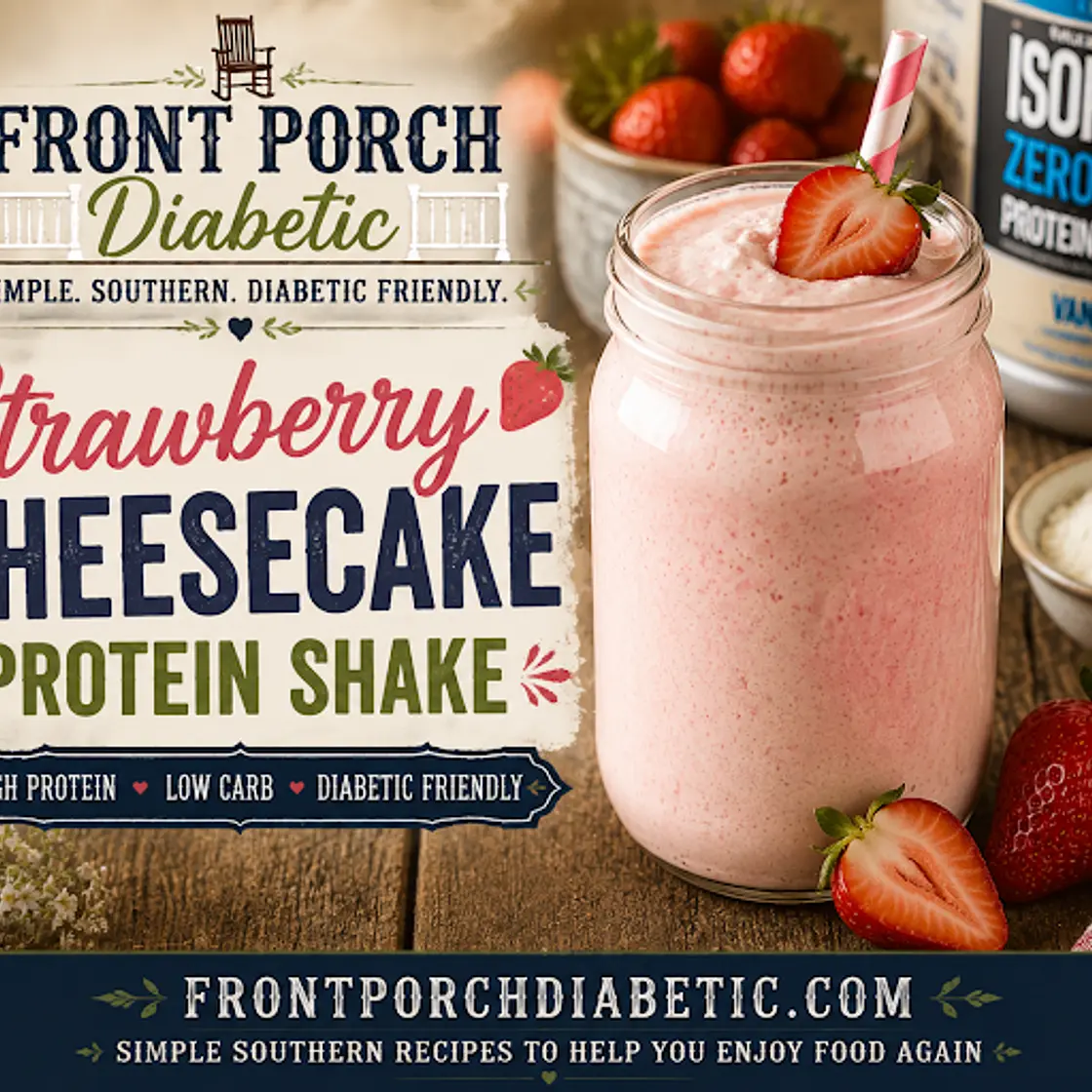 Strawberry Cheesecake Protein Shake