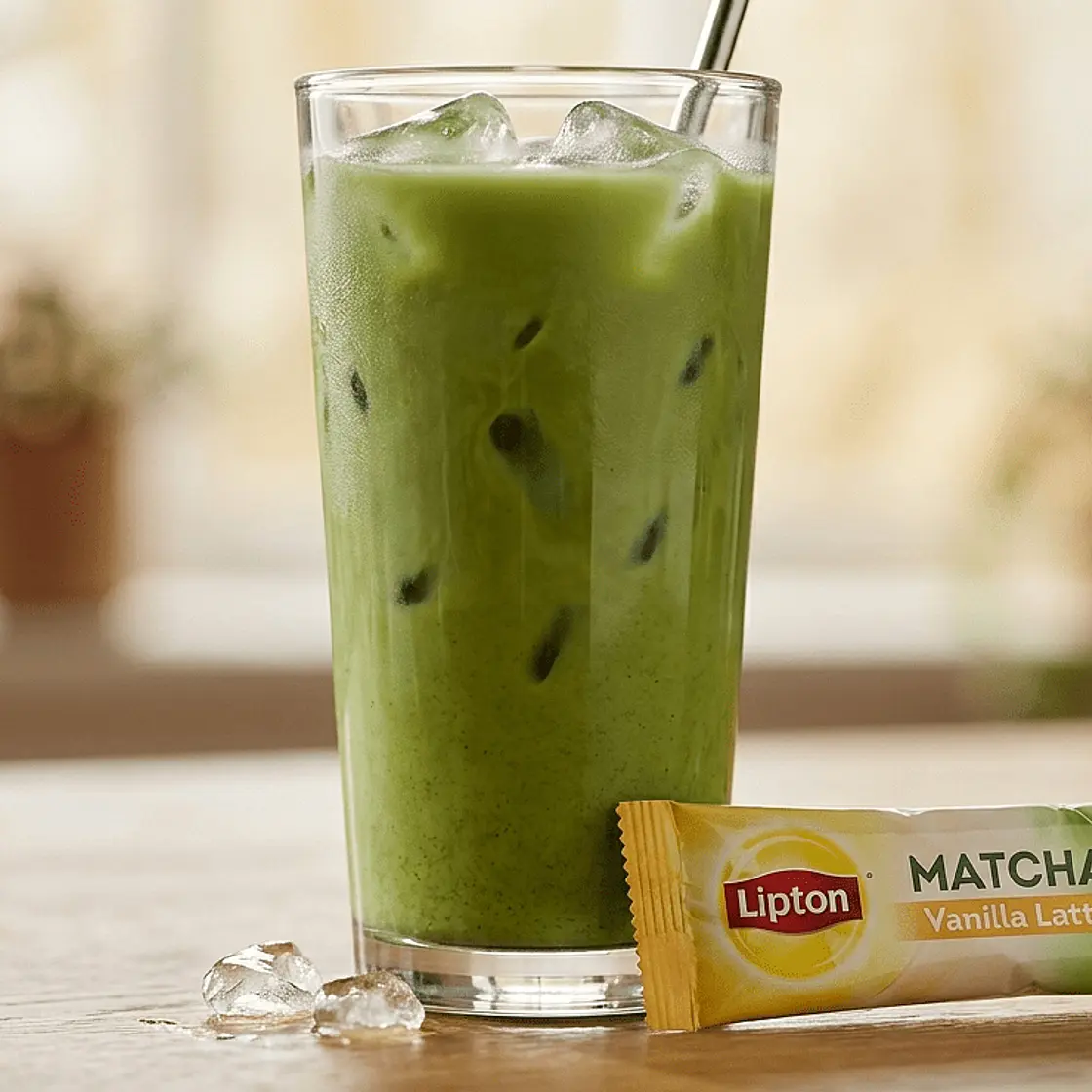 Easy Iced Matcha Latte