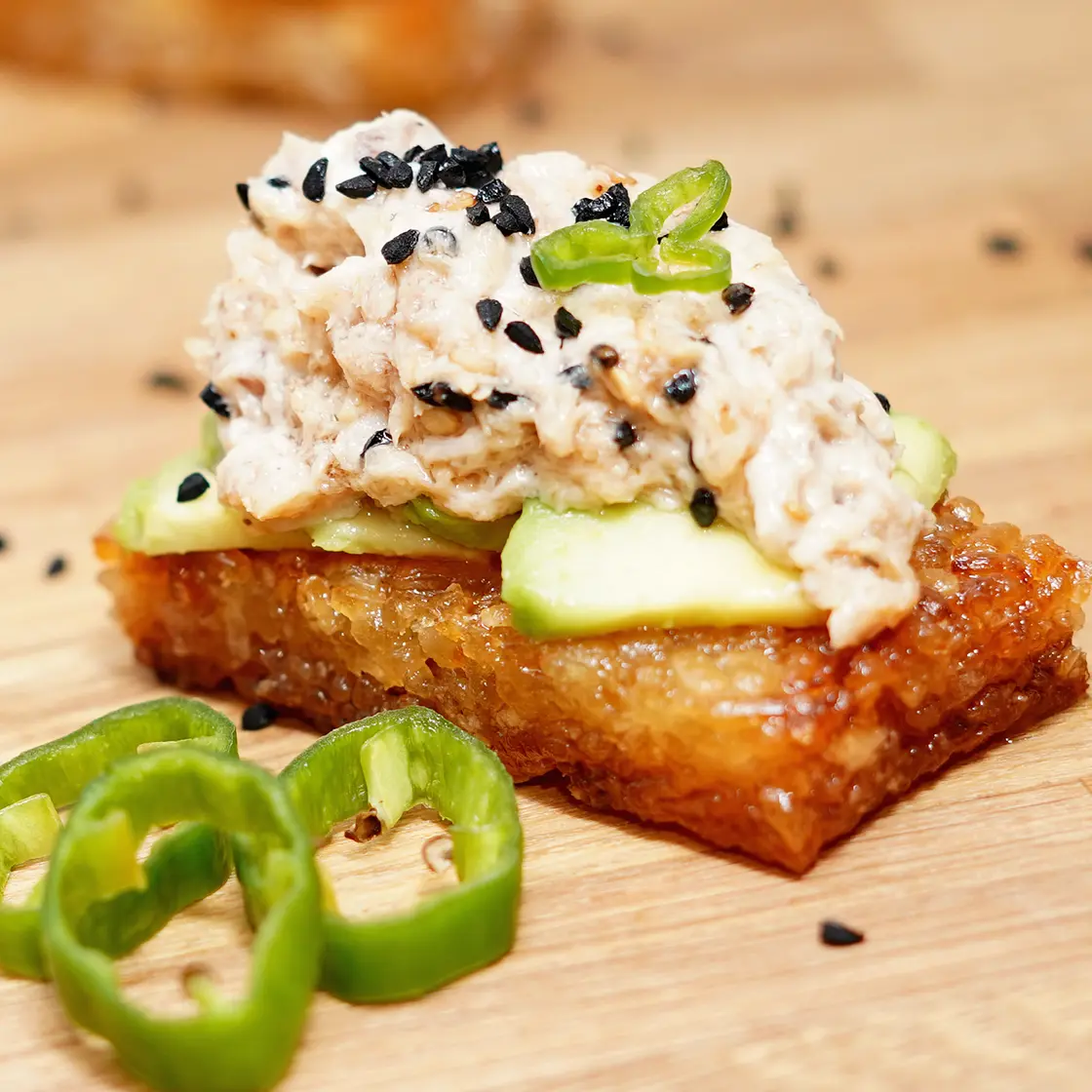Crispy Rice with Spicy Tuna