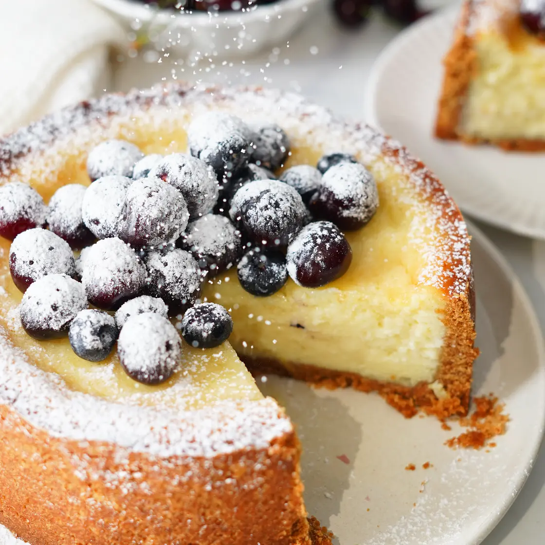Easy Classic Baked Cheesecake