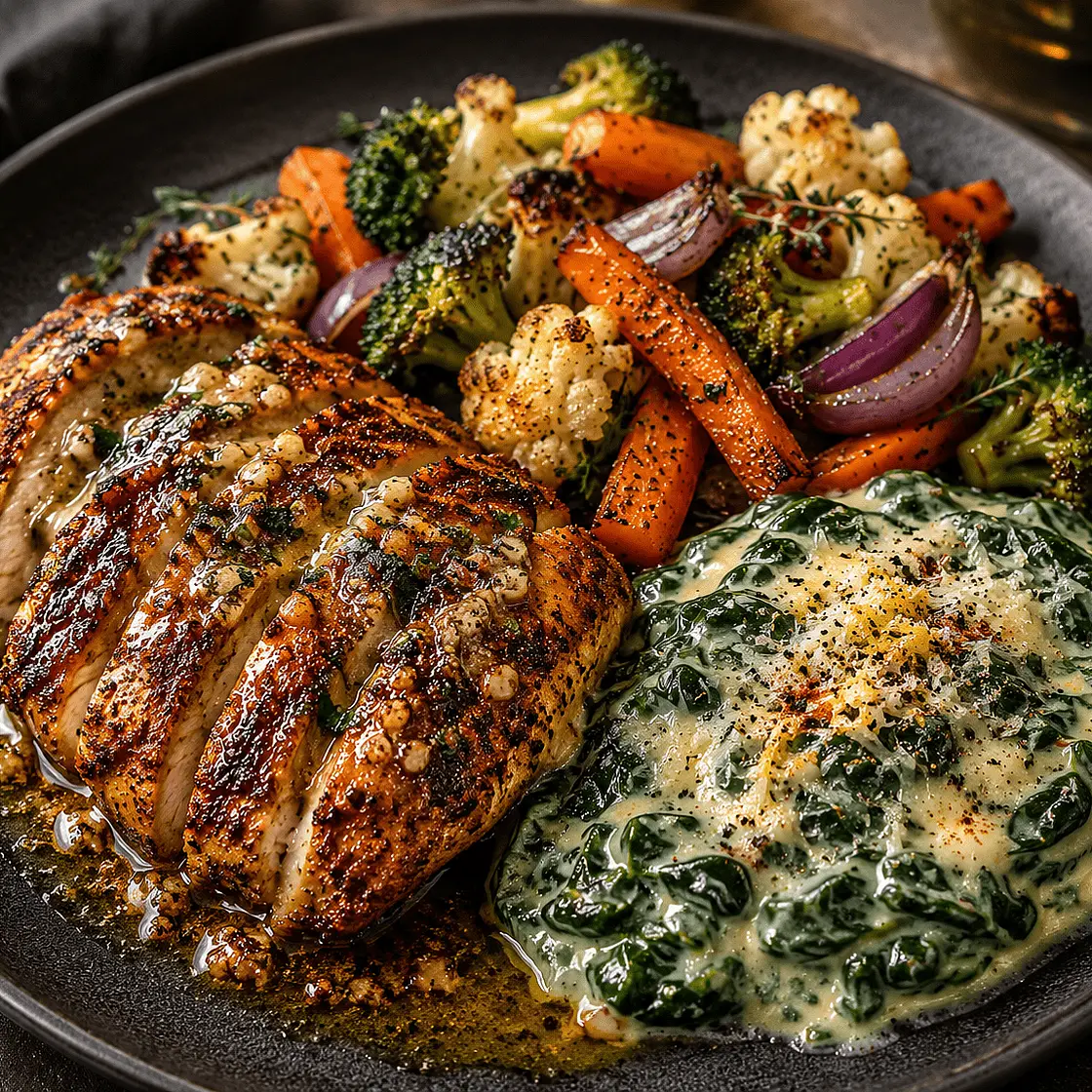 Garlic Butter Pan-Fried Curried Chicken