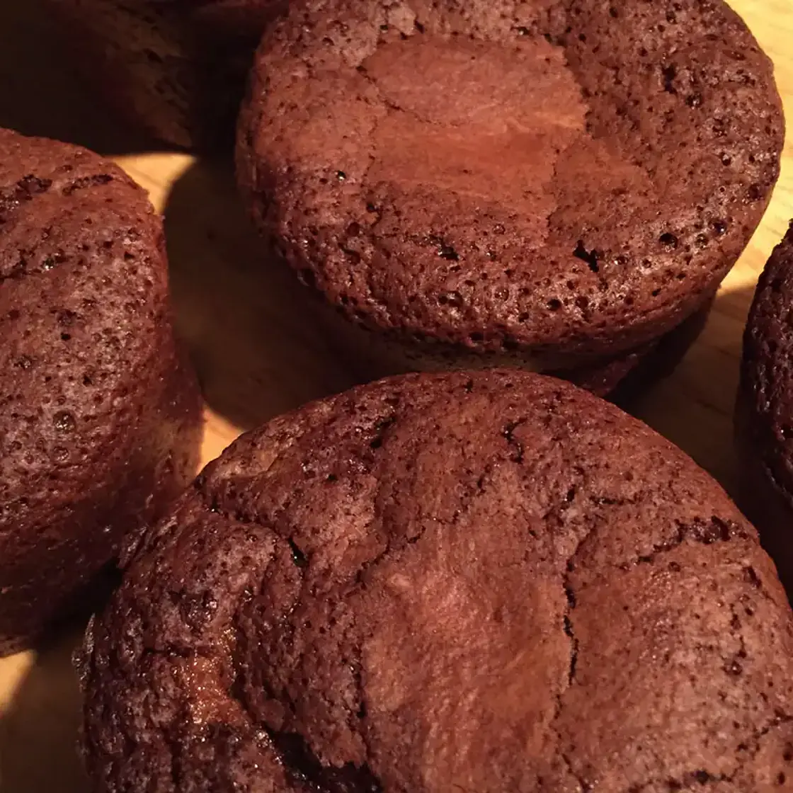Fondant au chocolat sans gluten