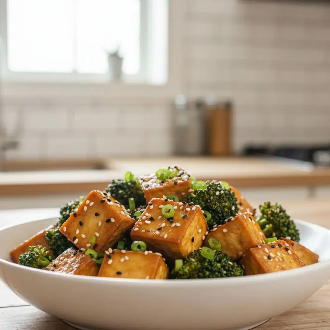 Tofu and Broccoli Stir Fry Recipe! Easy Healthy, High-Protein Dinner