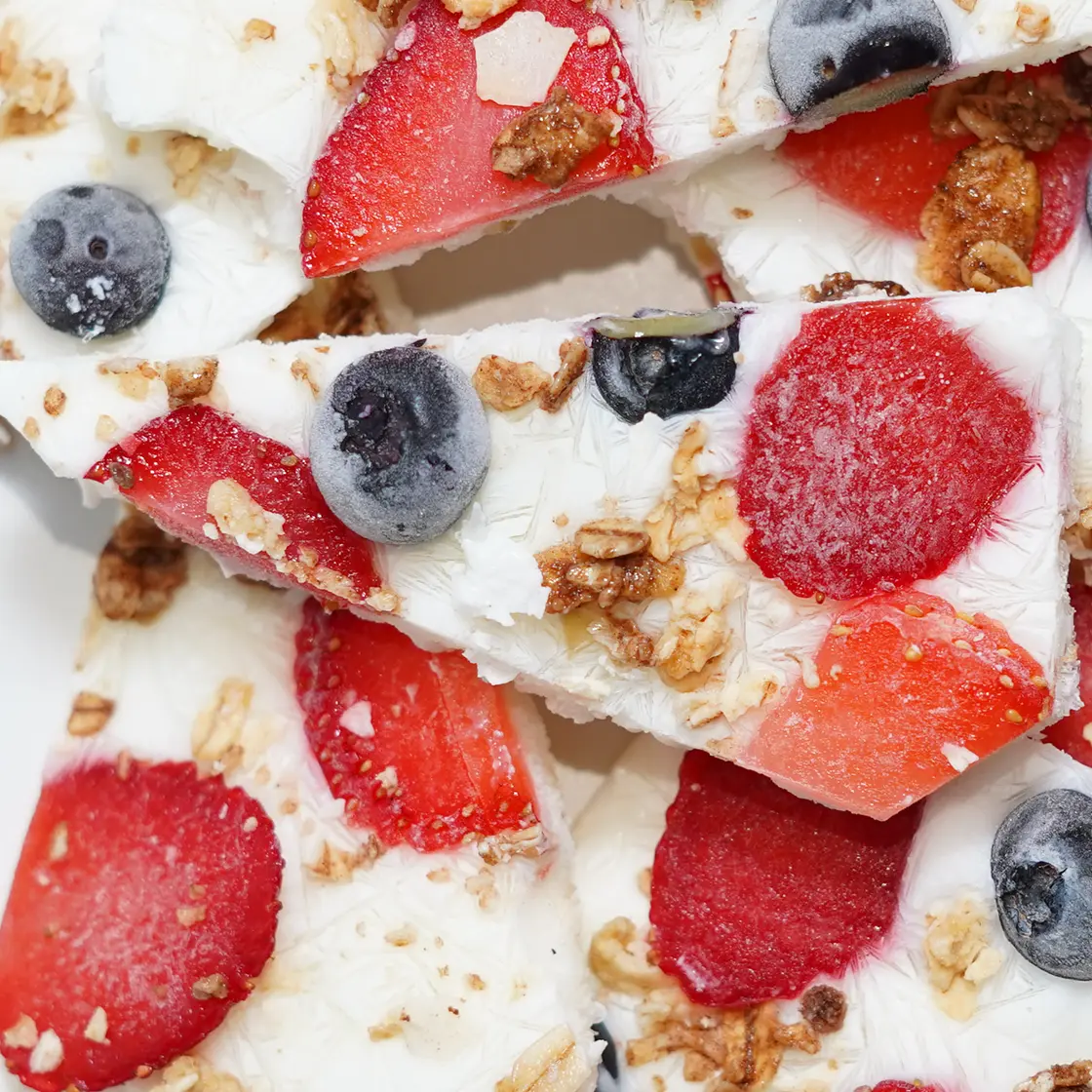 Frozen Yogurt Bark