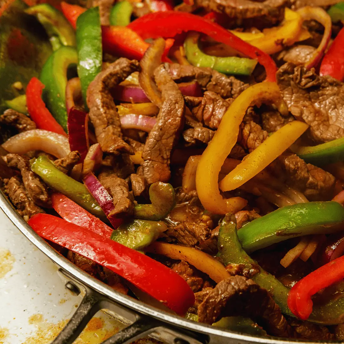 Sizzling Gluten Free Mexican Steak Fajitas Recipe