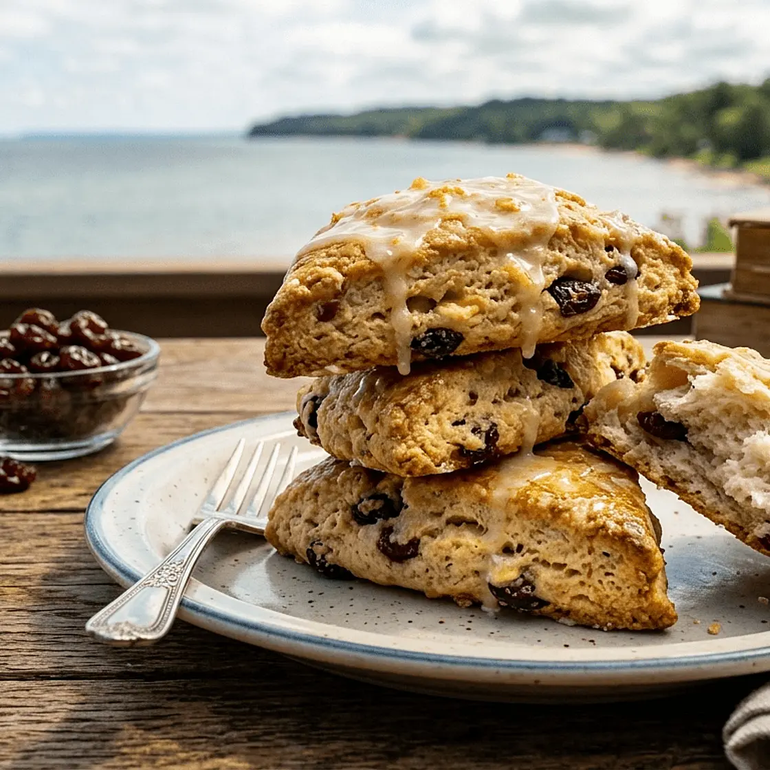 Lake Shore Resort Cherry Scones