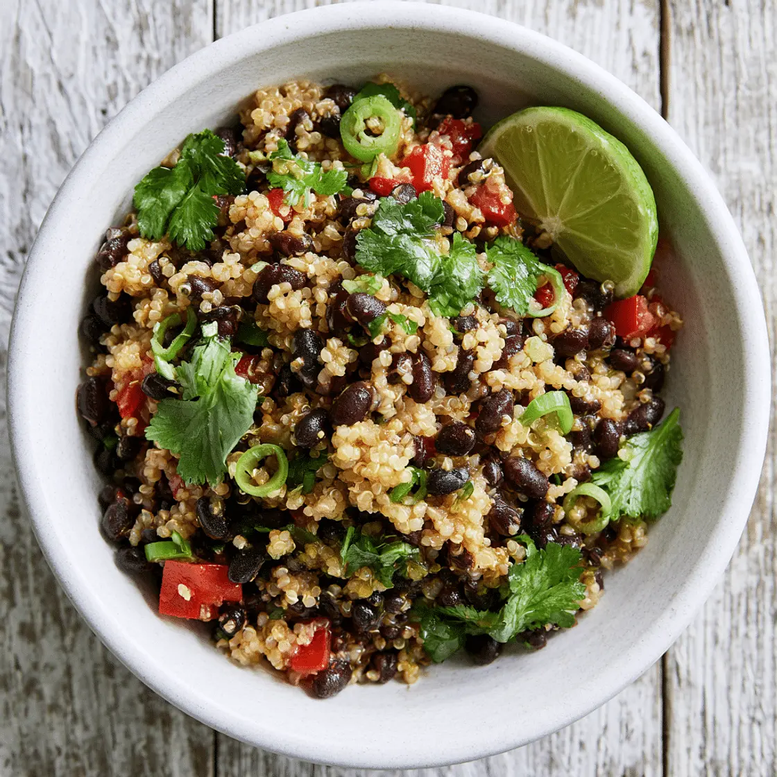 Southwestern Quinoa Black Bean Salad