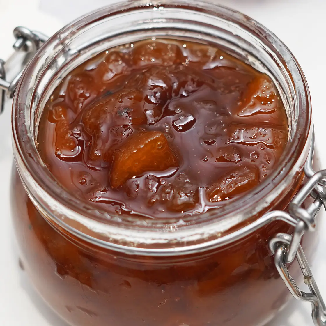 Peach Preserves Recipe Card