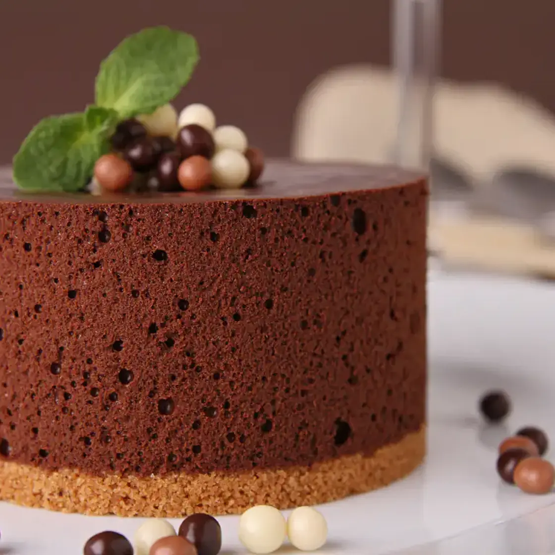 Petits gâteaux -mousse au chocolat