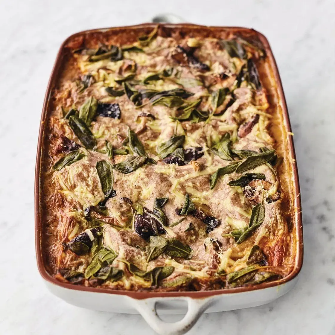 Tasty vegan lasagne