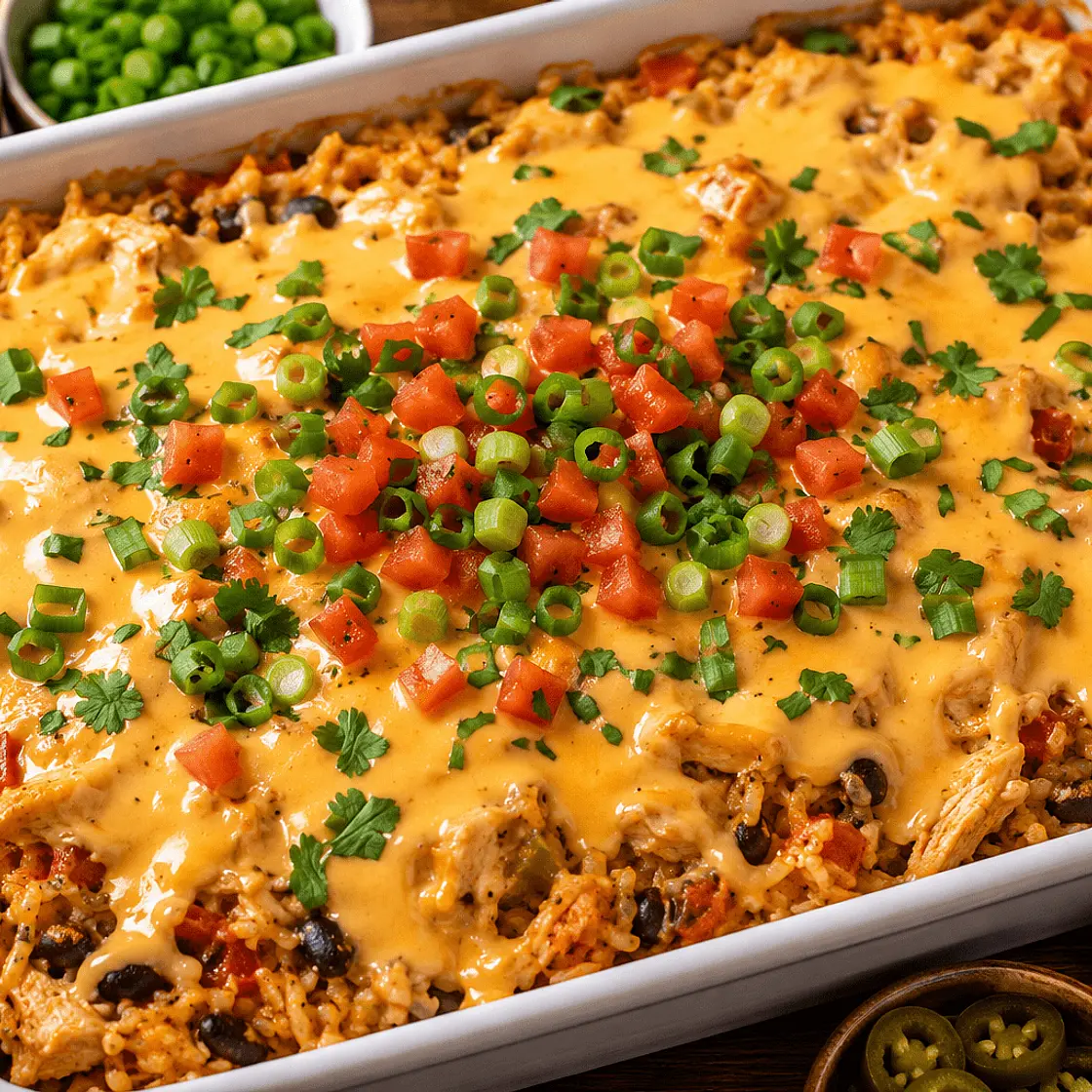 Swim Queso Chicken & Rice