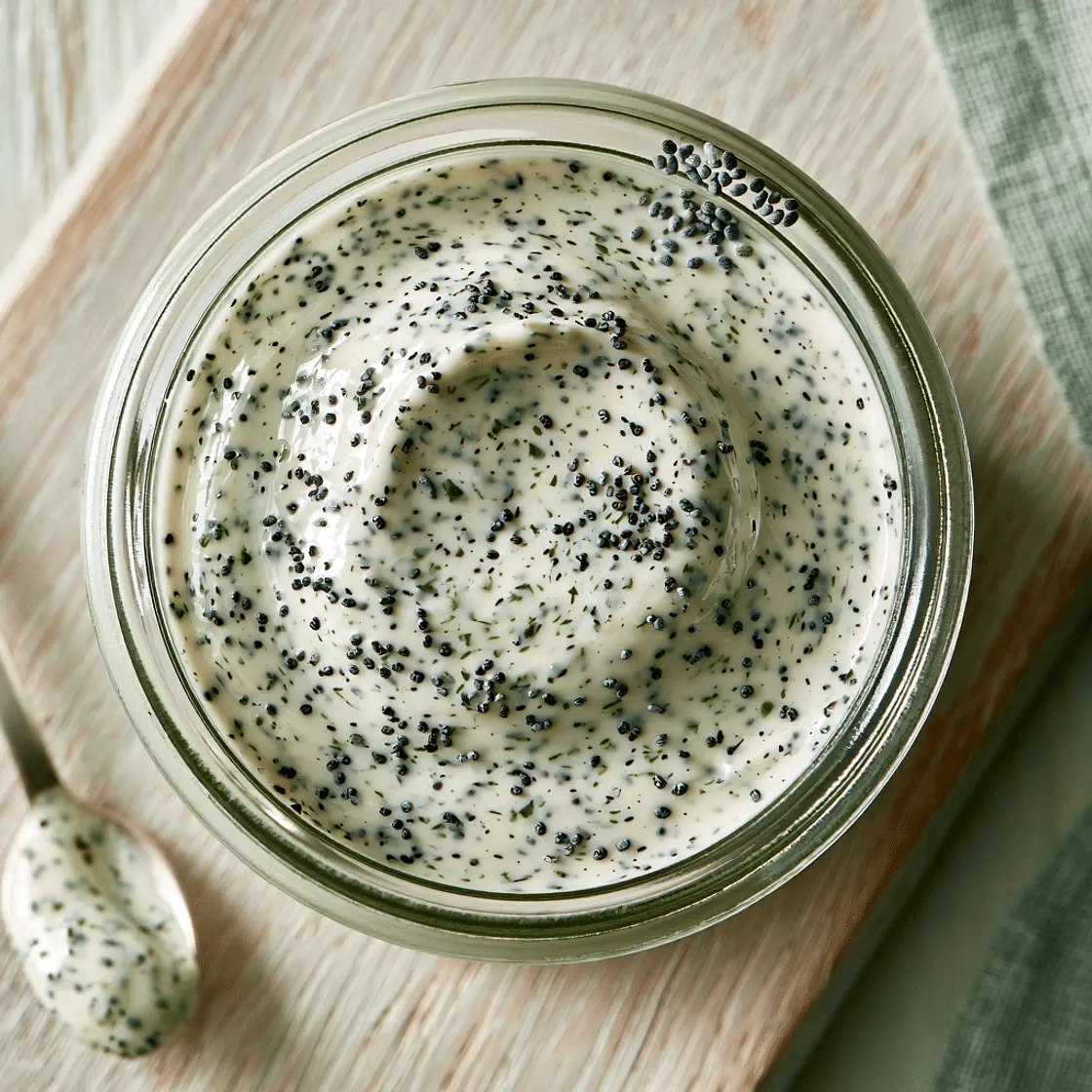 Poppy Seed Ranch Dressing (Creamy, 10-Minute Recipe)