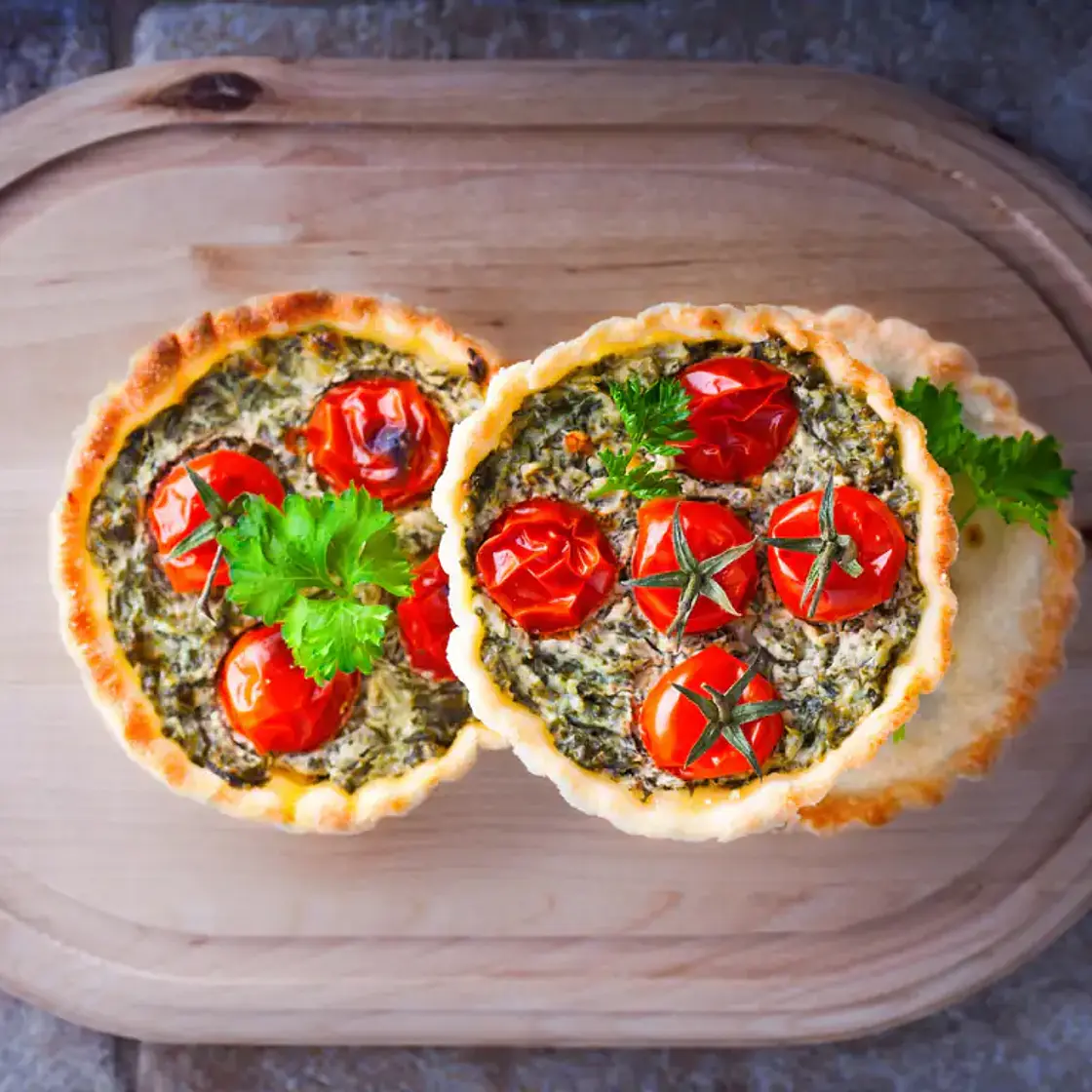 Tartelettes méditerranéennes