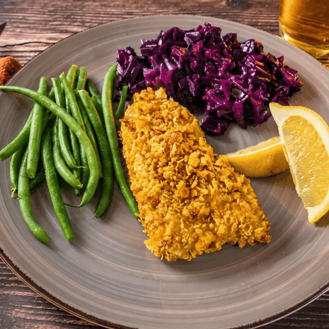Cornflake Crusted Fish