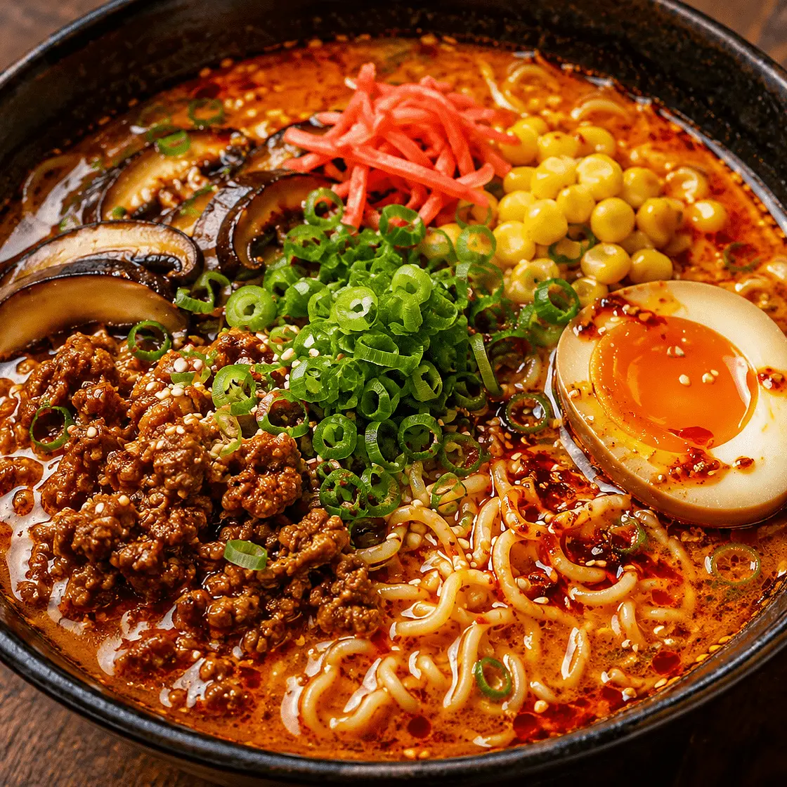 Ramen scharf