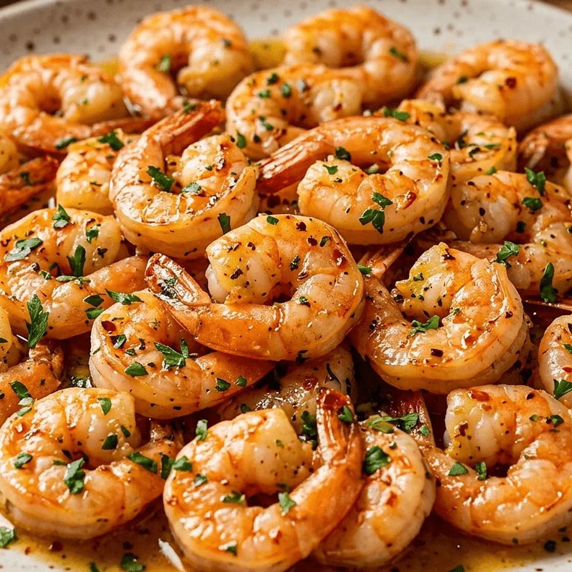 Air Fryer Garlic Butter Shrimp