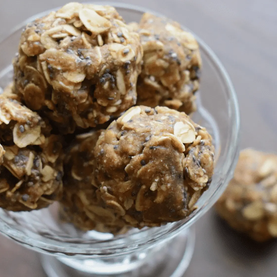 No-Bake Peanut Butter Lactation Bites