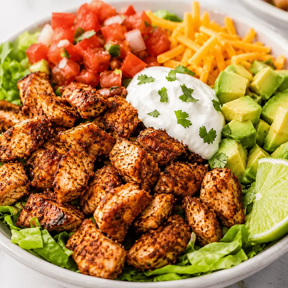 Air-Fryer Taco Chicken