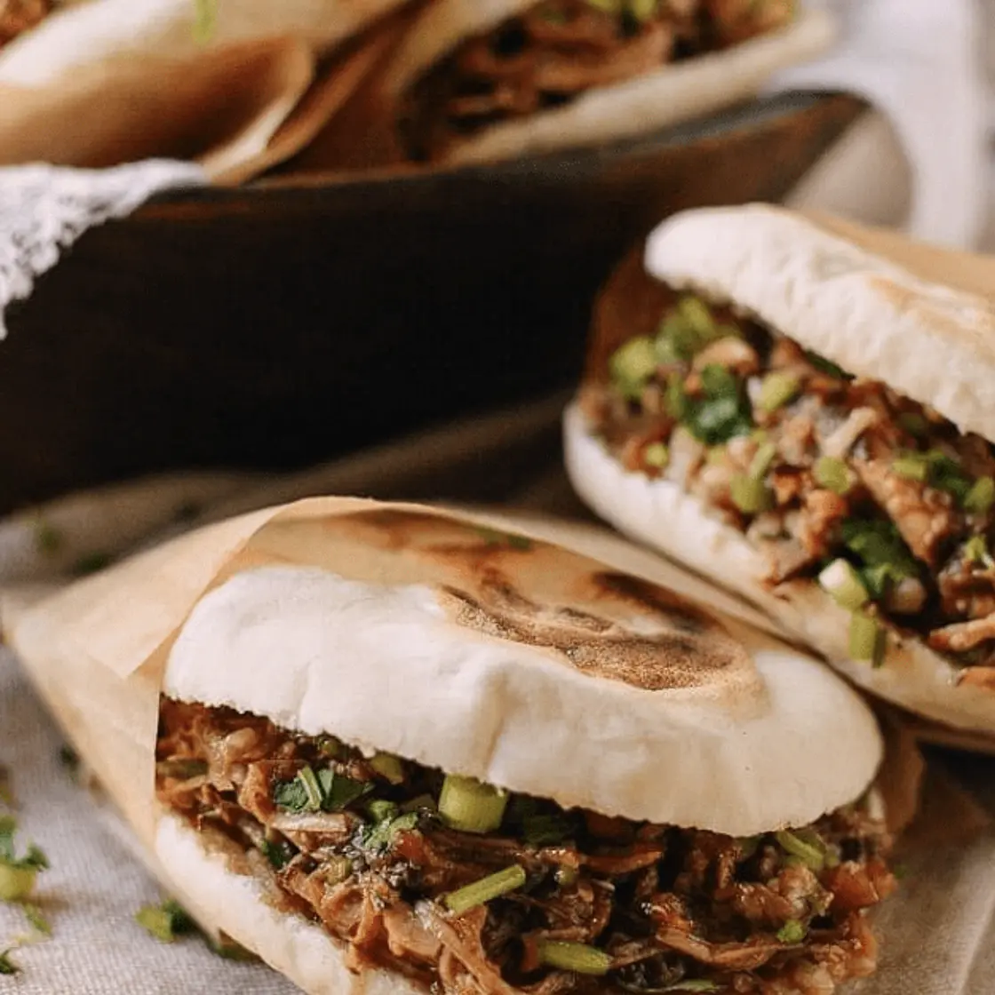 Rou Jia Mo (Chinese Pork Burger)