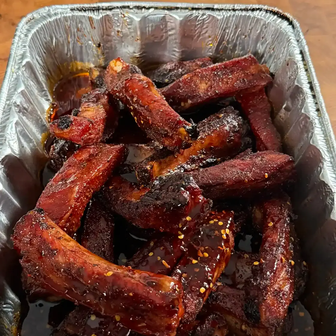 Brown Sugar Honey Party Ribs