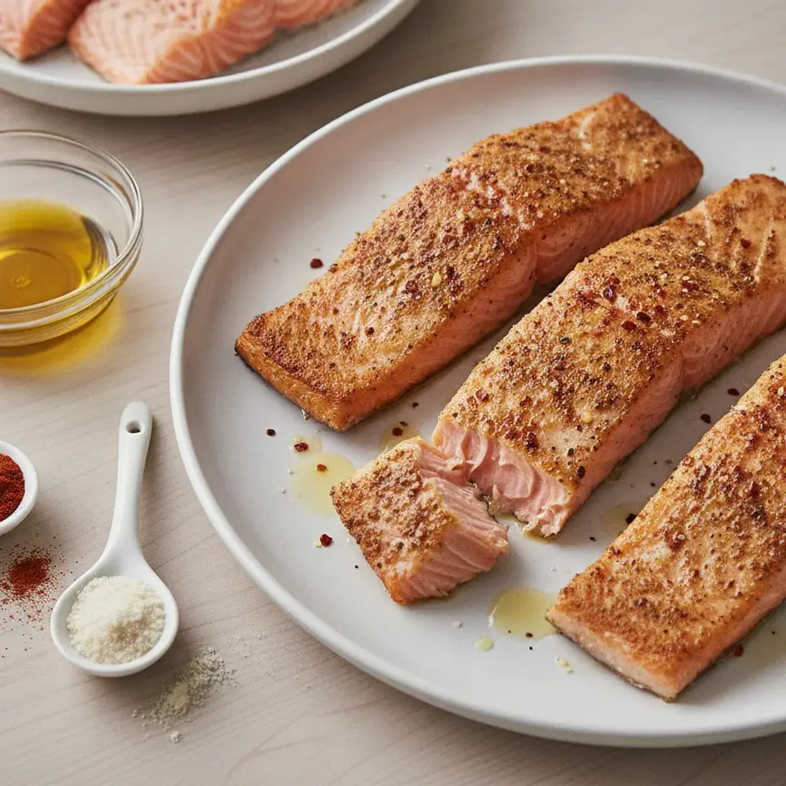 Air Fryer Salmon