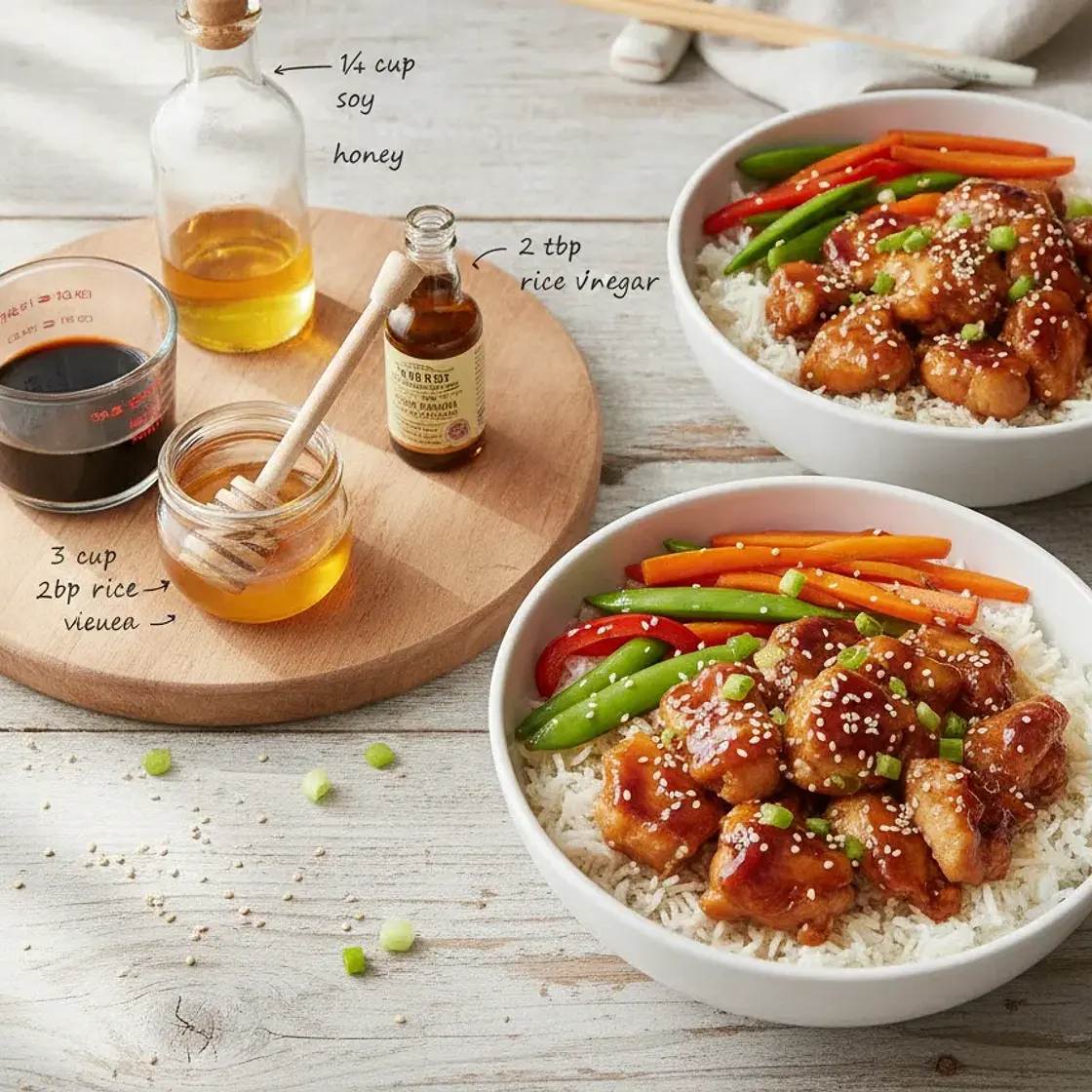 Teriyaki Chicken Bowls