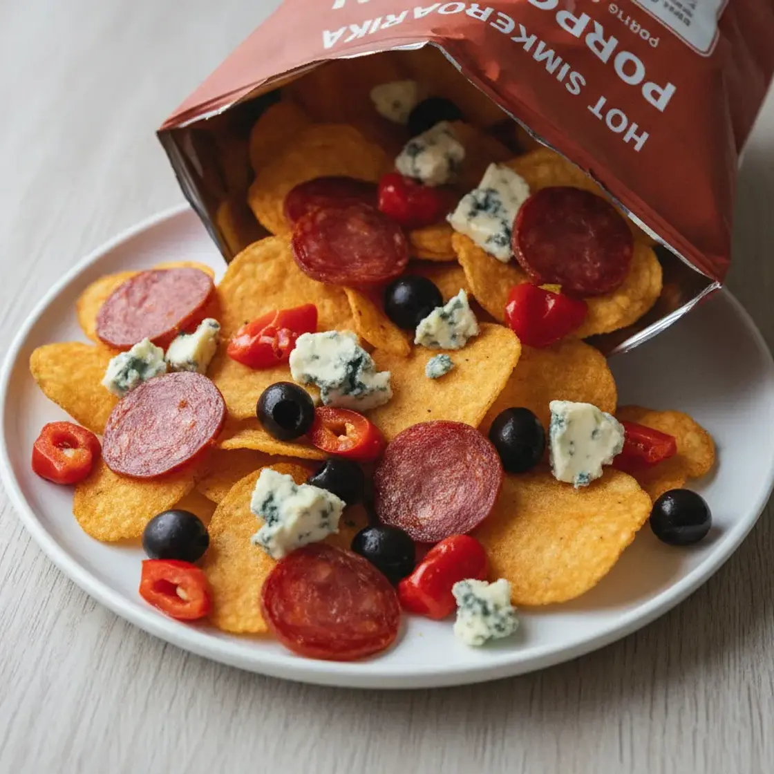 Spanish Charcuterie Crisps (Loaded Crisps)