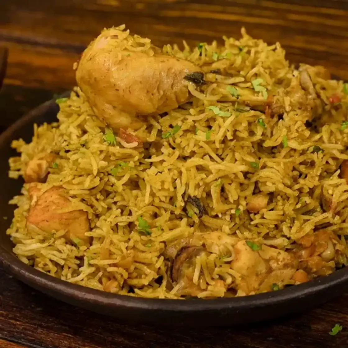 Gongura Chicken Biryani