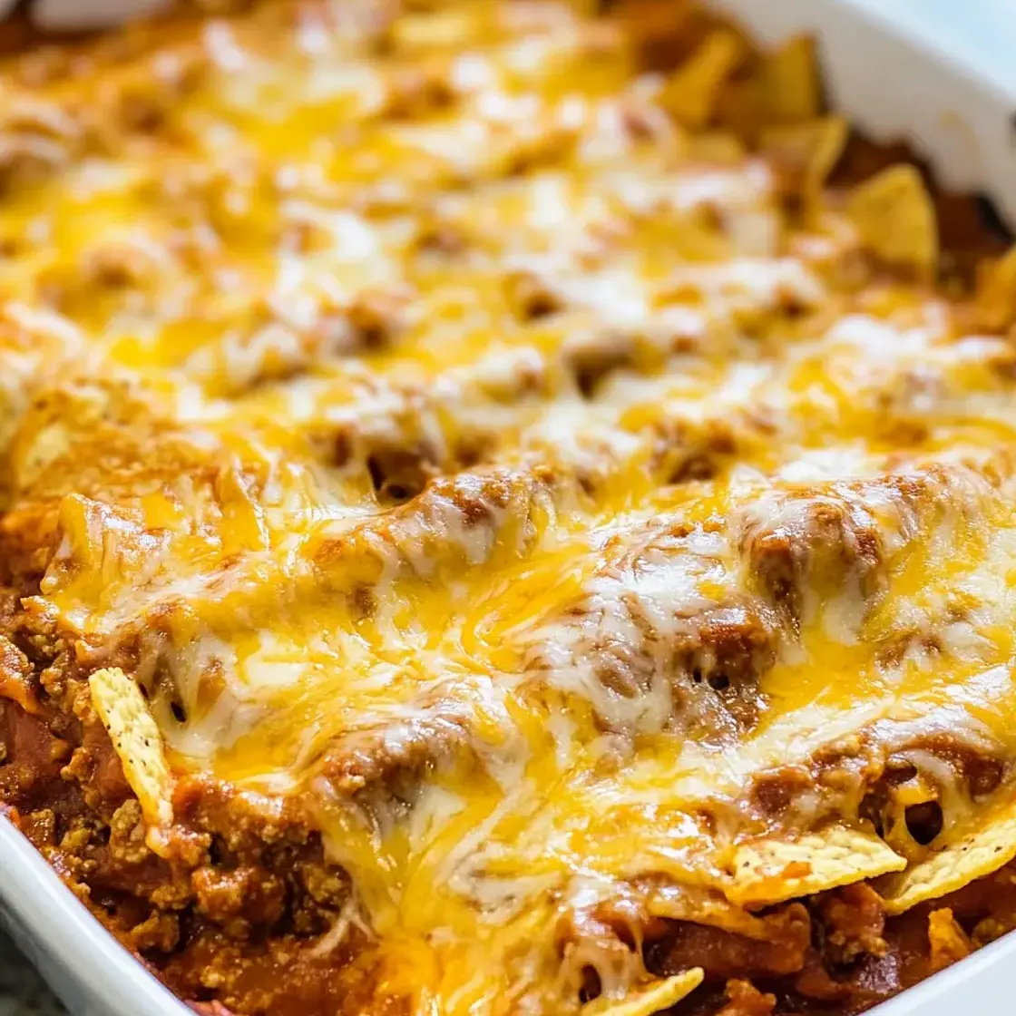 Tortilla Chip Enchiladas