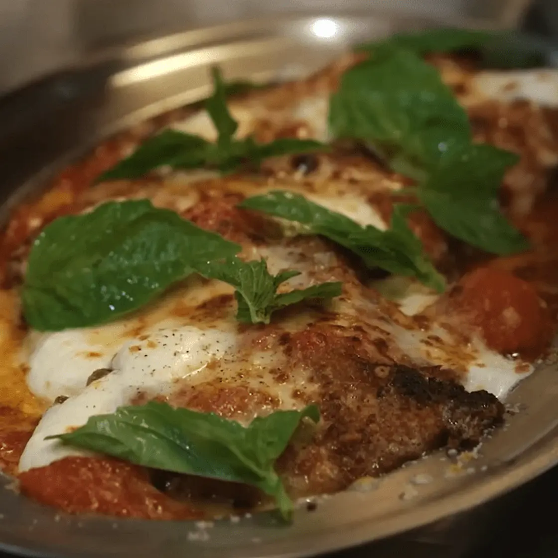 Kurt's Chicken Parmesan and Fettucine Alfredo