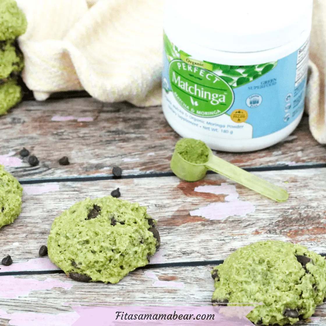 Chocolate Chip Moringa Cookies