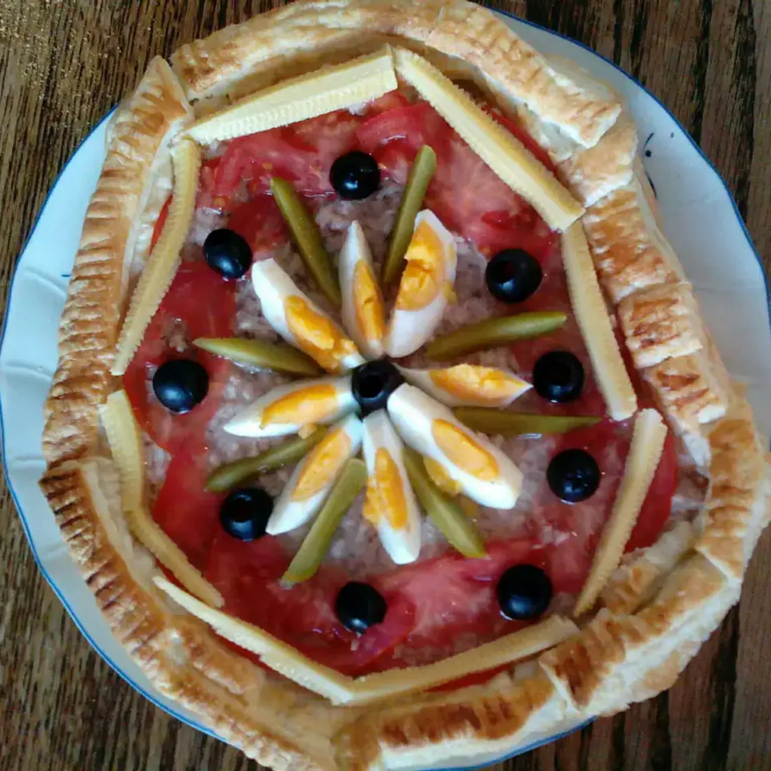 Tarte au thon en gelée