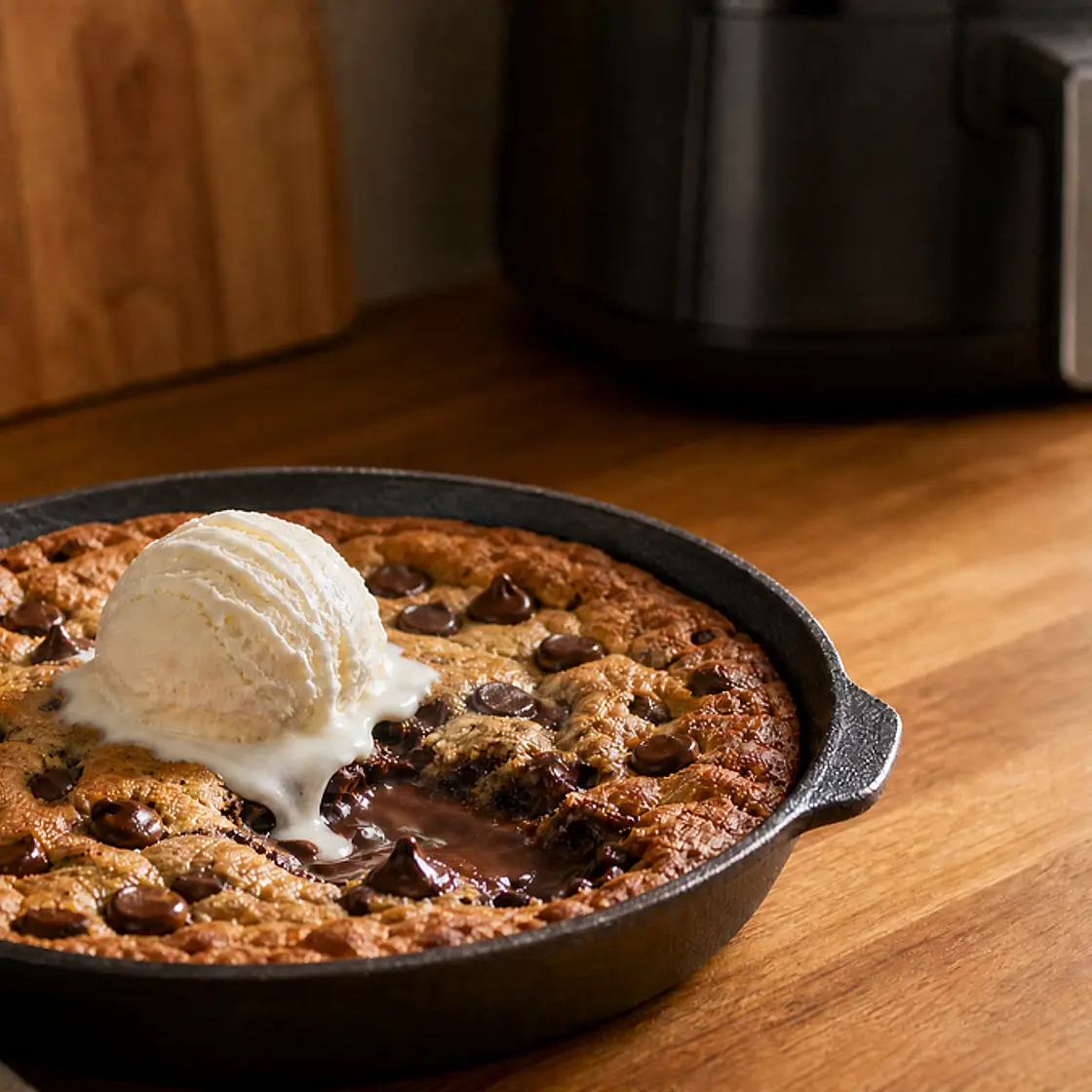 Air Fryer Pizookie: How to Turn the Appliance You Only Use for Dinner Into a Dessert Machine