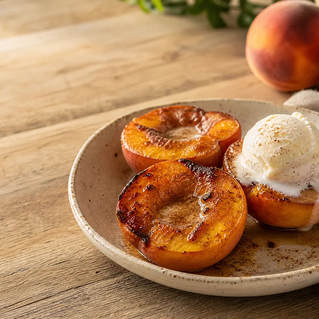 Air Fryer Peaches: The 3-Ingredient Dessert That Saves Busy Parents on Hot Nights