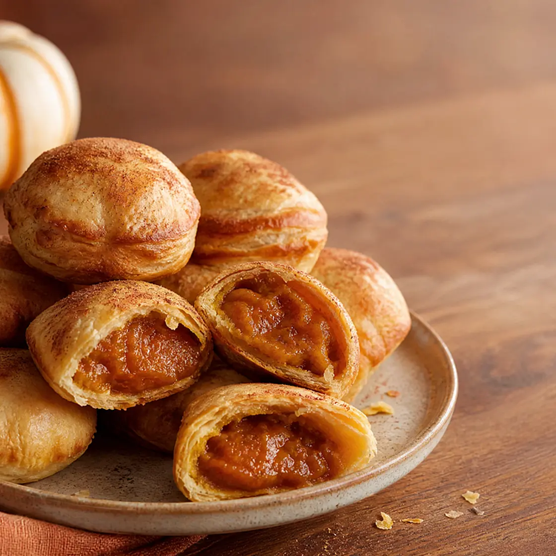 Air Fryer Pumpkin Pie Bombs: The Fall Dessert That Skips the Whole “Baking a Pie” Ordeal