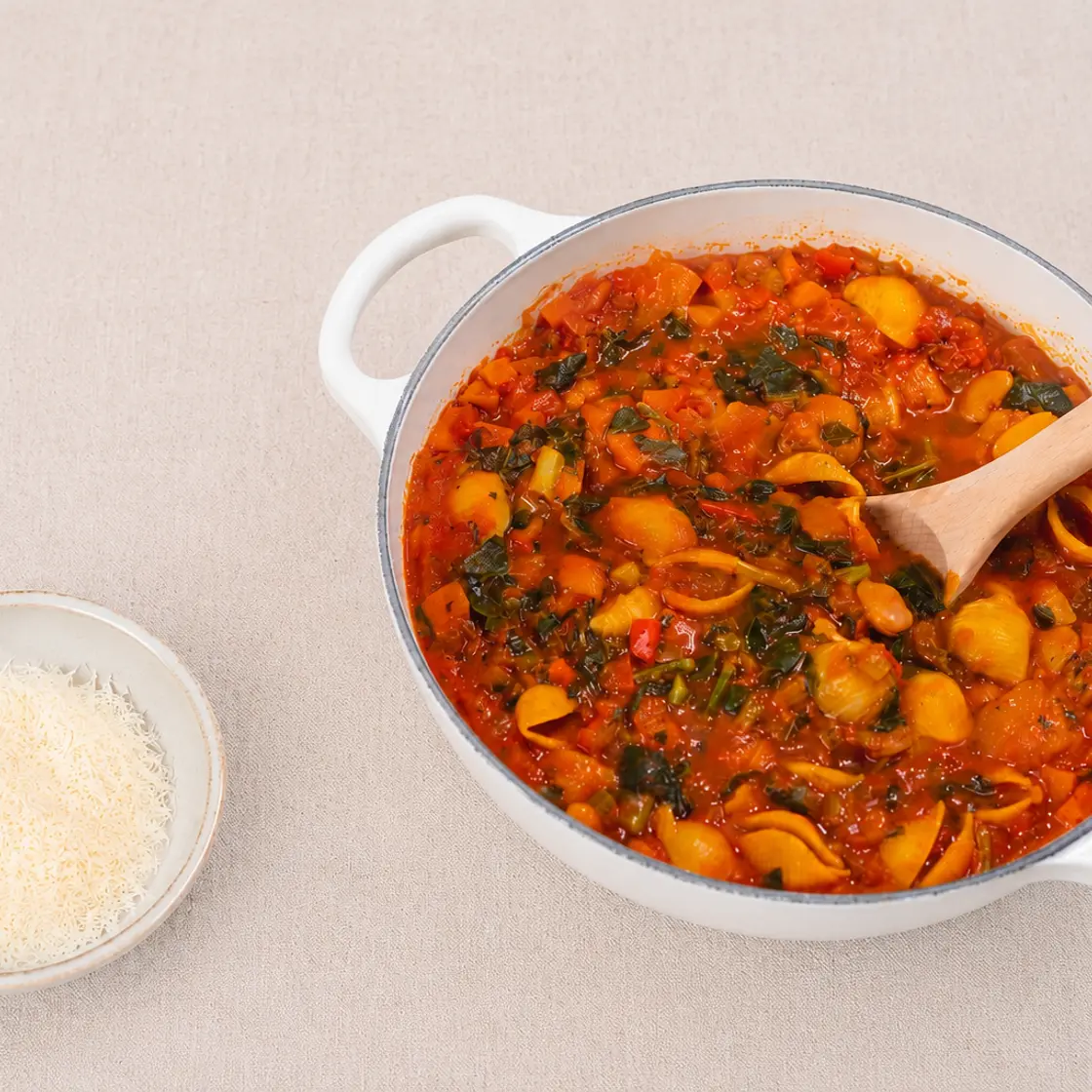 Pasta Fagioli (Italian Pasta and Beans)