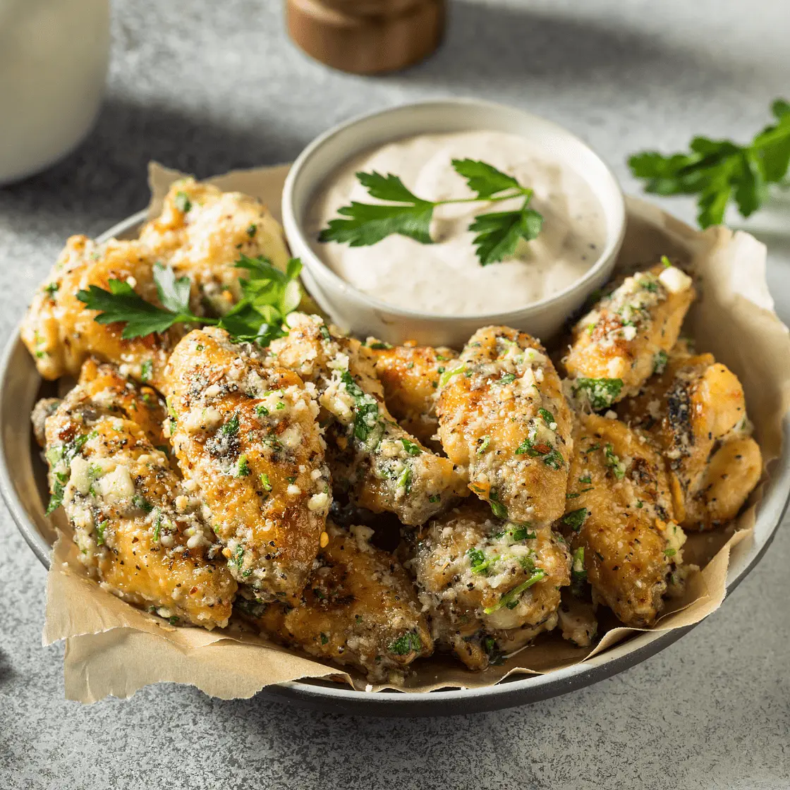 Buffalo Wild Wings Garlic Parmesan Wings